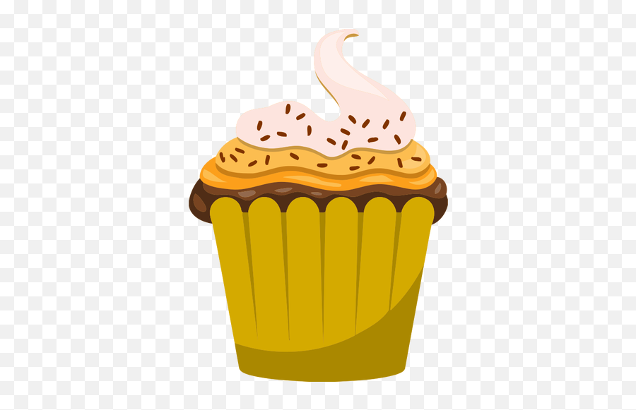 Custard Cupcake - Clipart Kuchen Emoji,Emoji Birthday Cupcakes