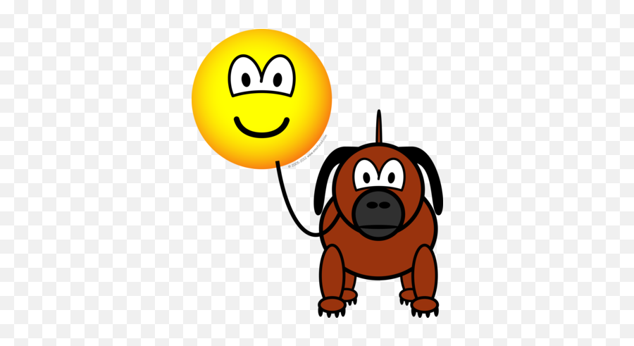 Dog Walking Emoticon - Animated Smiley Wslking The Dog Emoji,Dog Emoticon