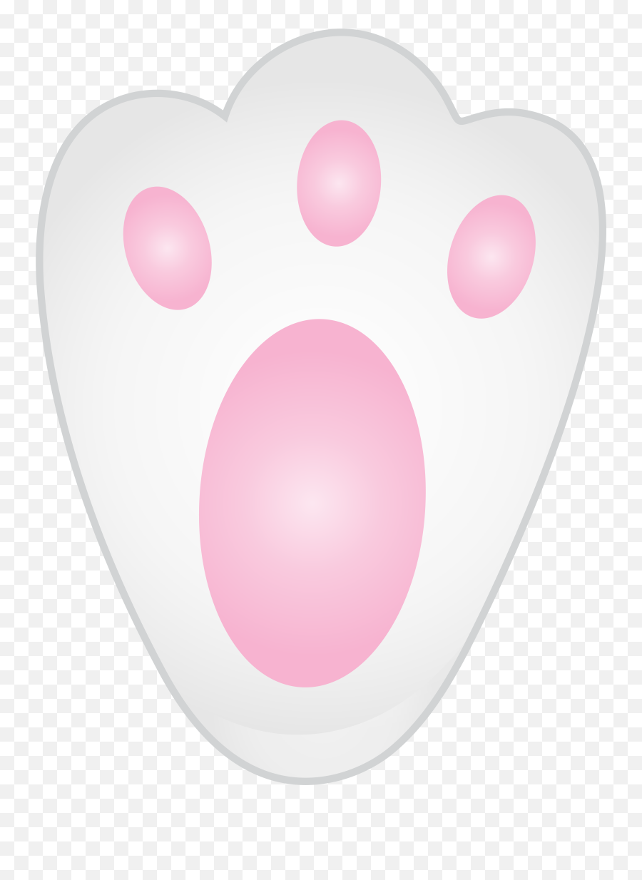 Heart Paw Clip Royalty Free Png Files Emoji,Single Paw Emoji