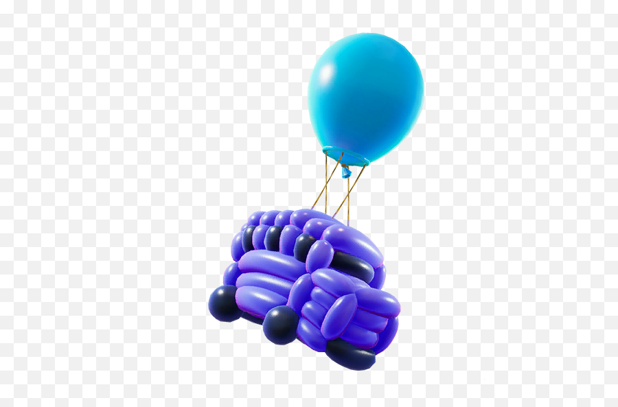 Epic Battle Balloon Back Bling Fortnite - Battle Balloon Fortnite Emoji,Peek A Boo Emoji