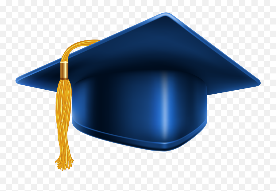 Free Blue Graduation Cap Png Download Free Clip Art Free - Blue Graduation Cap Png Emoji,Grad Cap Emoji
