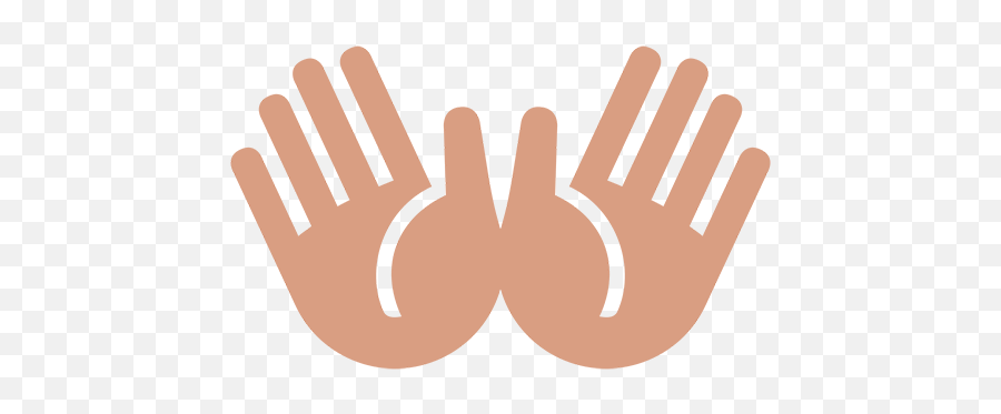 Open Hands Sign Emoji For Facebook Email Sms - Emoji Open Hands Png,Open Hands Emoji