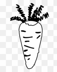 Download Black And White Panda Free Images - Carrot Black Carrot Clip Art Emoji,Carrot Emoji