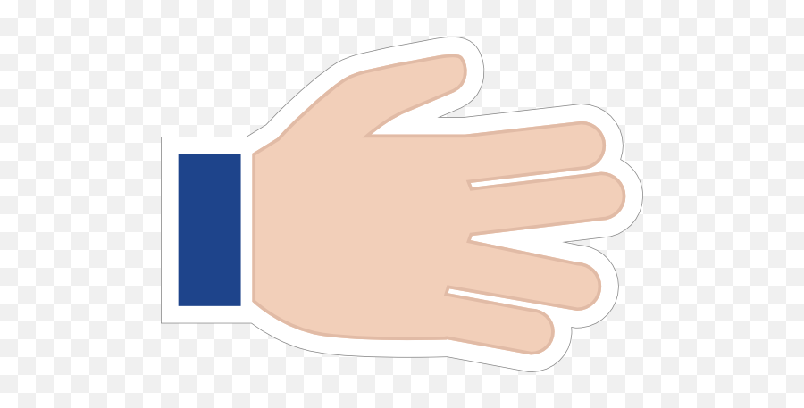 Hands Spock Rh Emoji Sticker - Sign,Spock Hand Emoji