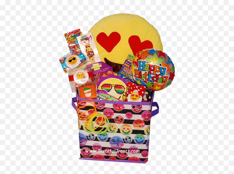Download Emoji Birthday Basket - Toy,Basket Emoji