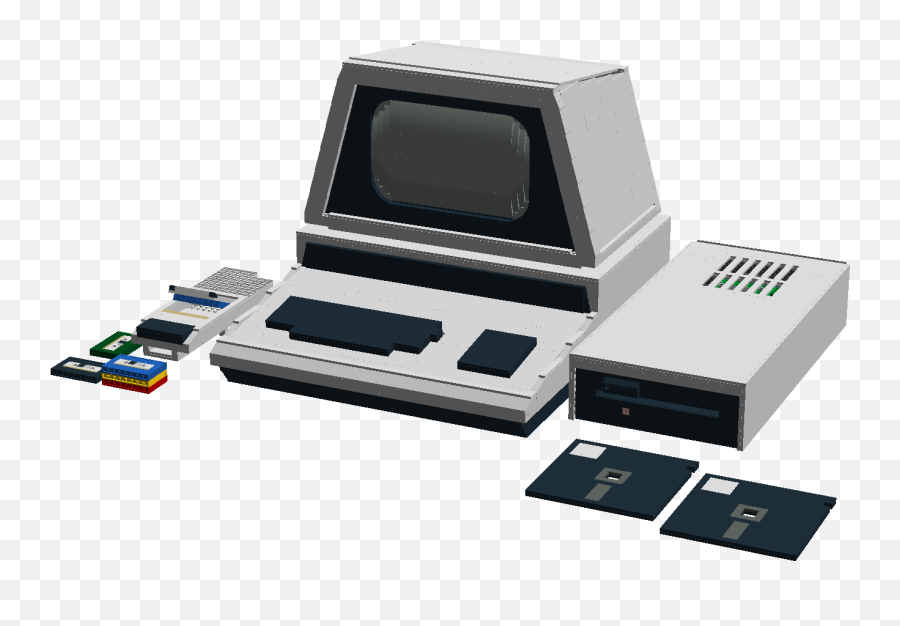 Mocs Of Old Computers In Ldd - Mocs Rock Raiders United Gadget Emoji,Floppy Disk Emoji