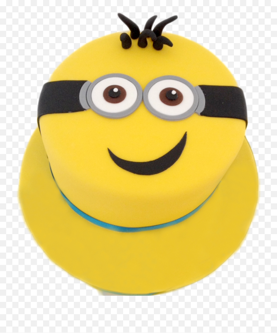 Minion - Stuffed Toy Emoji,Cake Emoticon