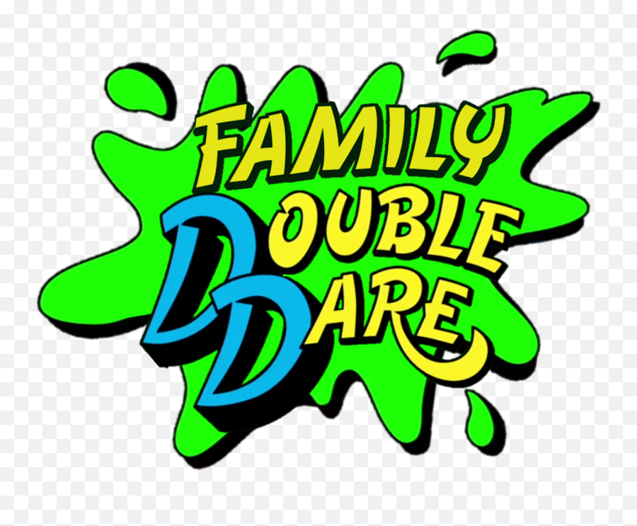 Download Family Double Dare Splat Logo - Double Dare Emoji,Splat Emoji