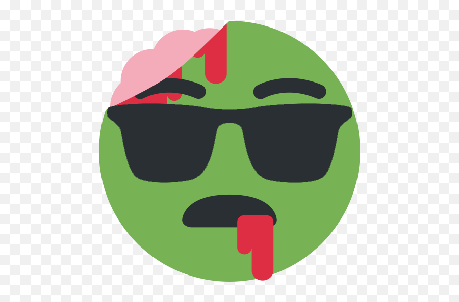 Coolzombie - Clip Art Emoji,Zombie Emoji