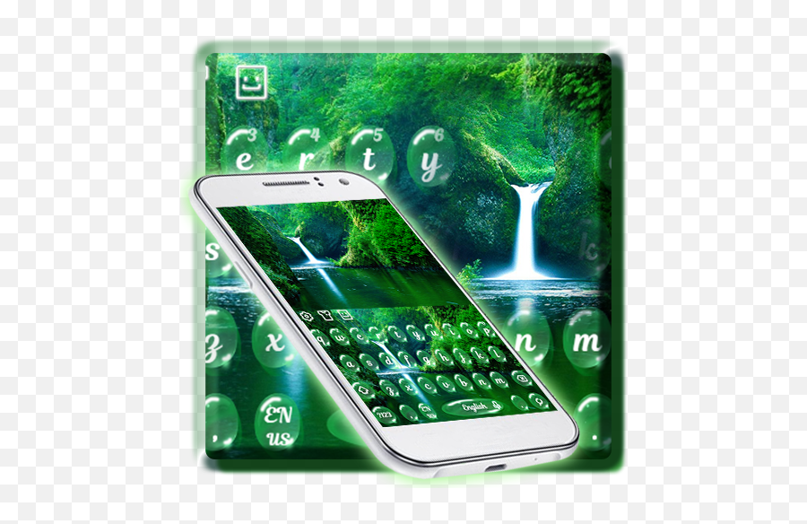 Waterfall Keyboard Theme U2013 Aplicaii Pe Google Play - Hood National Forest Emoji,Emoji Keyboard For Samsung Galaxy S6