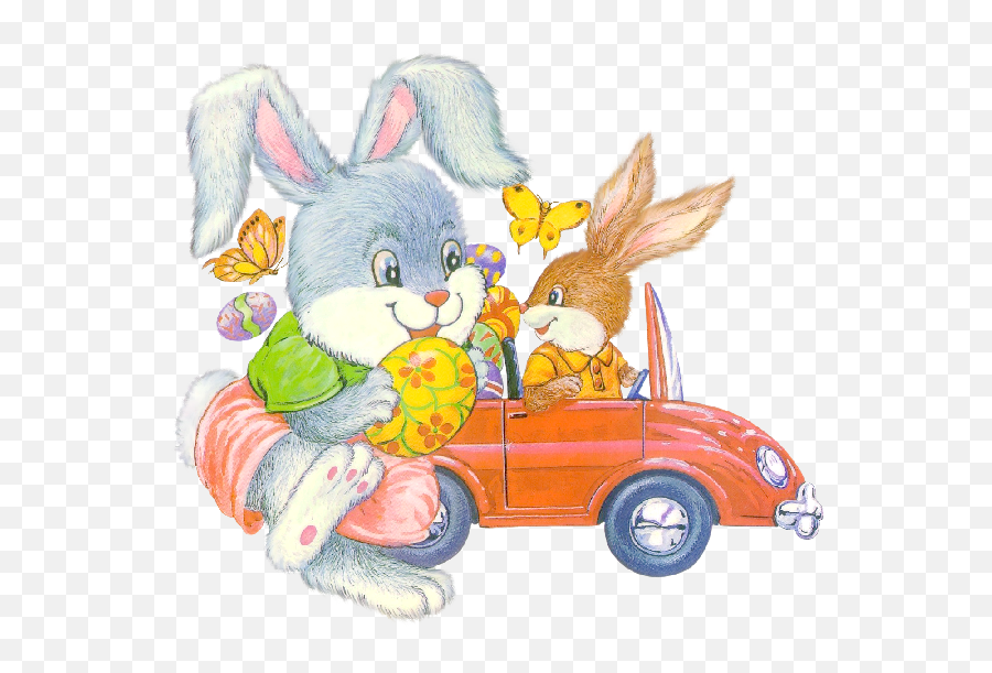 Rabbits Graphics And Animated Gifs - Wielkanocny Króliczek Z Yczeniami Emoji,Rabbit Emoticons