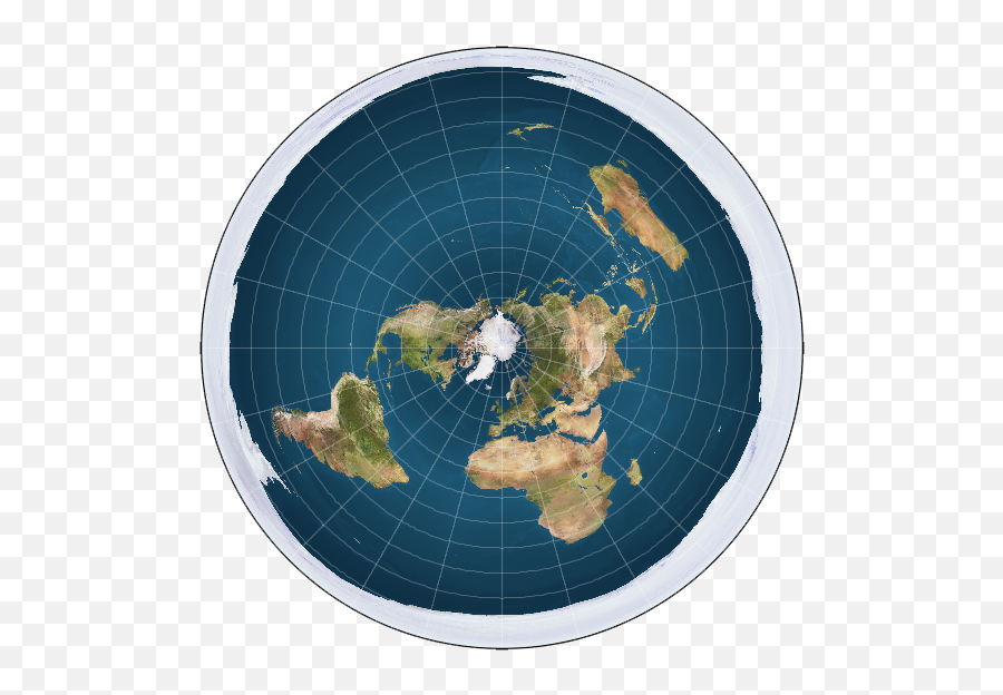 Flat Earth Map - Flat Earth Map Emoji,Flat Earth Emoji