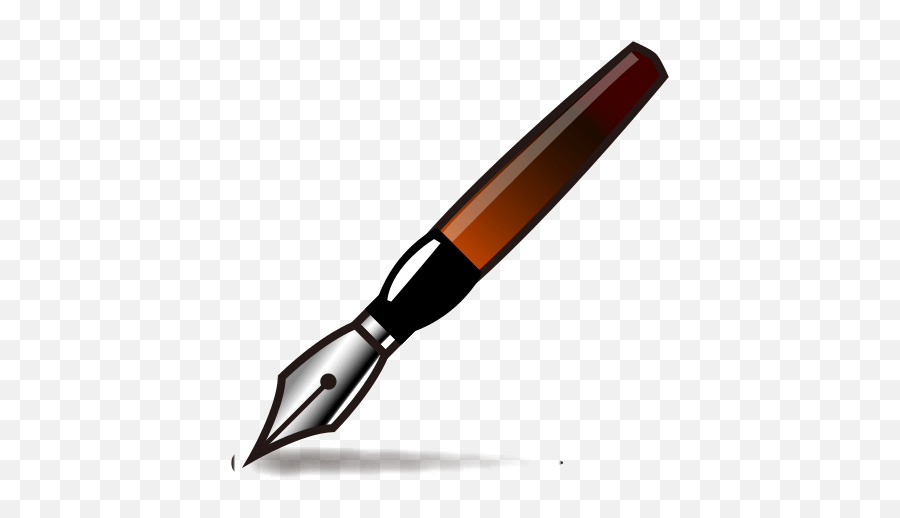 Lower Left Ballpoint Pen Emoji For Facebook Email Sms - Emoji For Pen,Pen Emoji