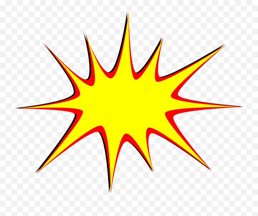 Boom Clipart Star Explosion Picture - Background Boom Png Emoji,Collision Emoji
