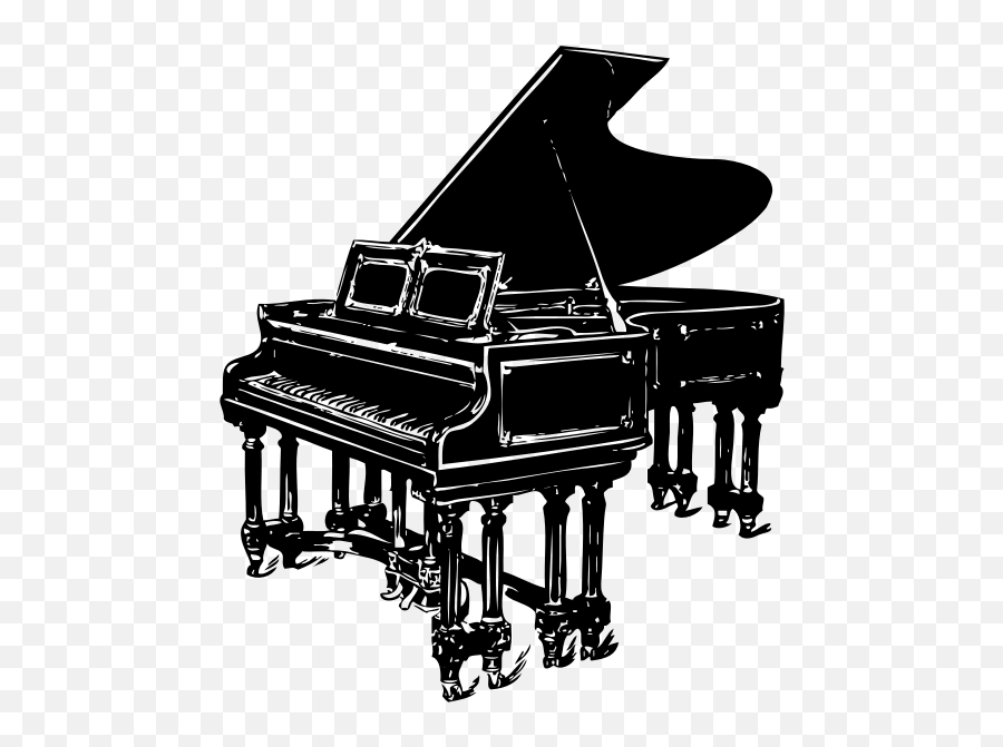 Piano Vector Illustration - Piano Clip Art Emoji,Classic Emoji Keyboard