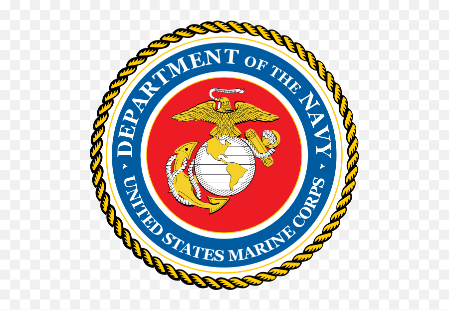 Marine Seal Department Of The Navy Sticker - Marine Seal Department Of The Navy Emoji,Usmc Emoji
