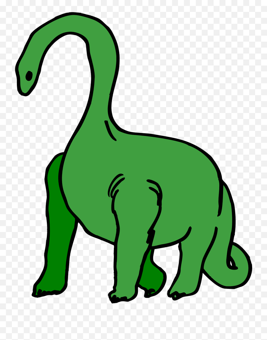 Dinosaur Reptile Ancient Prehistoric - Clipart Long Neck Dinosaur Emoji,Dinosaur Emoticon
