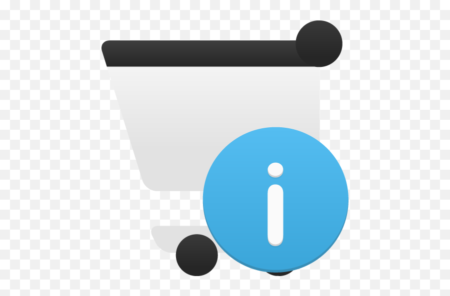 Shopping Cart Info Icon - Icon Emoji,Cart Emoji
