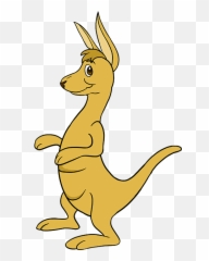 How To Draw A Cartoon Kangaroo - Easy Drawing Of Kangaroo Step By Step Emoji,Kangaroo Emoji