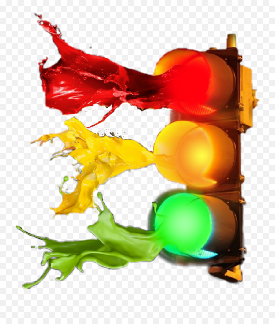 Traffic Lights Sticker Challenge - Traffic Light Emoji,Traffic Light Emoji