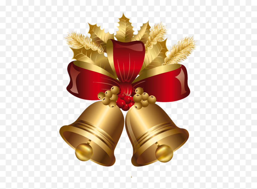 Christmas Bell Png - Red Christmas Bells Png Emoji,Hang Loose Emoticon