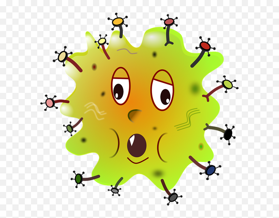 Human Papilloma Virus Causes Cancer And What You Don - Strep Throat Bacteria Cartoon Emoji,I Don't Know Emoticon