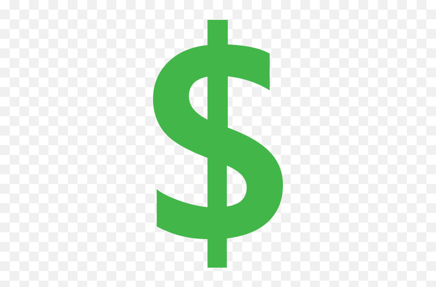 Heavy Dollar Sign Emoji For Facebook Email Sms - Dollar Sign Emoji Png,Emoji Signs