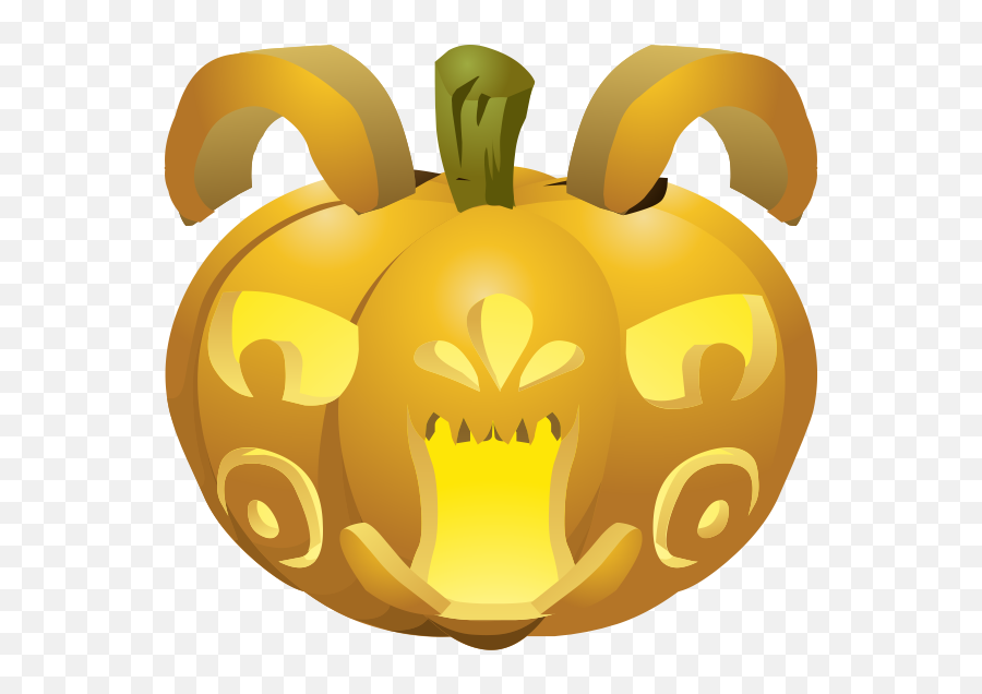 Carved Pumpkins Lit 4 - Pumpkin Emoji,Lit Emoticon