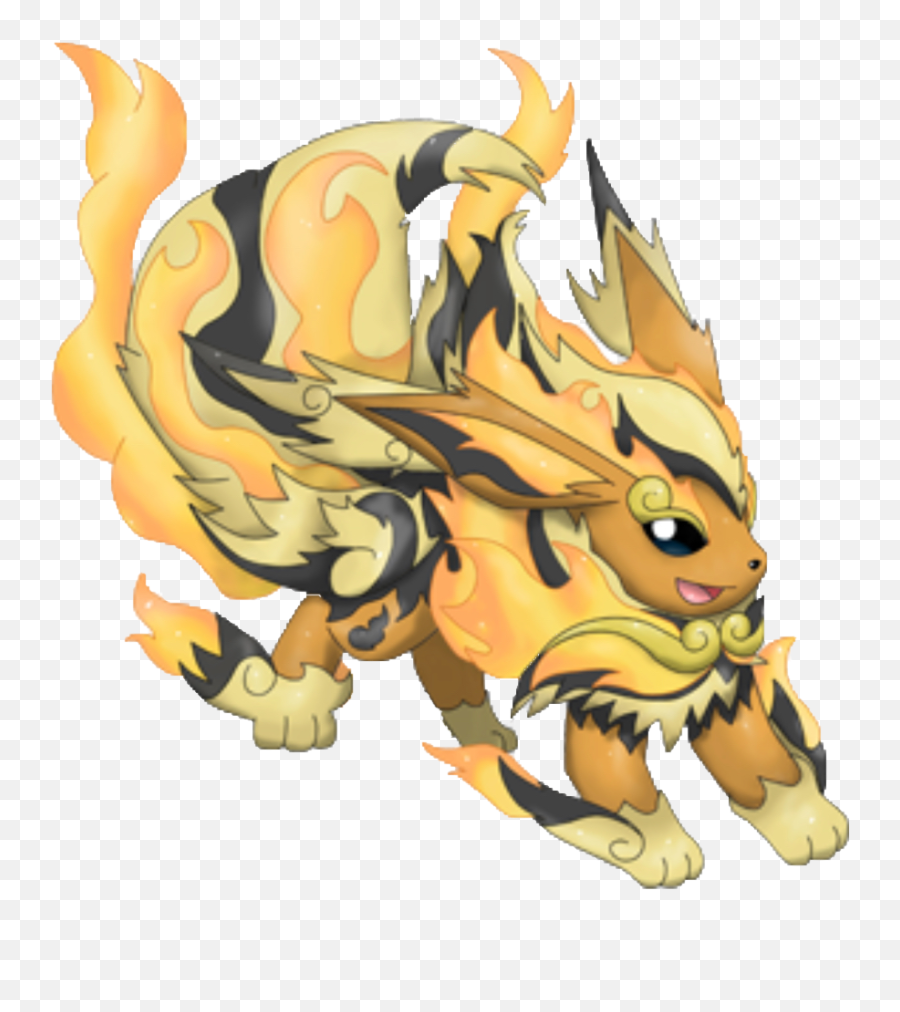 Ask And Dare Genetic Eeveelutions - Pokemon Flareon Mega Evolution Emoji,Flamethrower Emoji