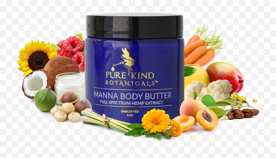 Manna Hemp Extract Body Butter Pure Emoji,Butter Emoji