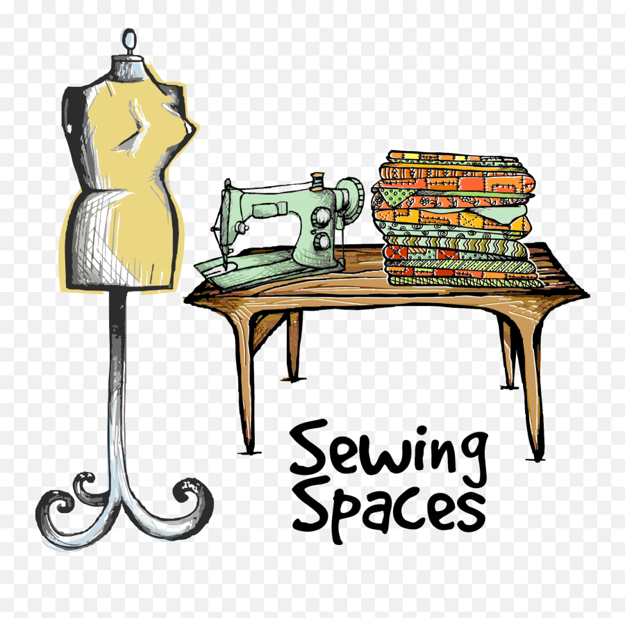 Desk Clipart Messy - Putting A Sewing Room Together Png Putting A Sewing Room Together Emoji,Sewing Emoji