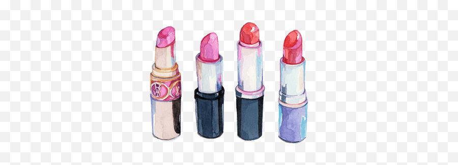 Makeup Emoji Png Transparent Plus Cables - Thepixinfo Lipstick Illustration,Makeup Emojis