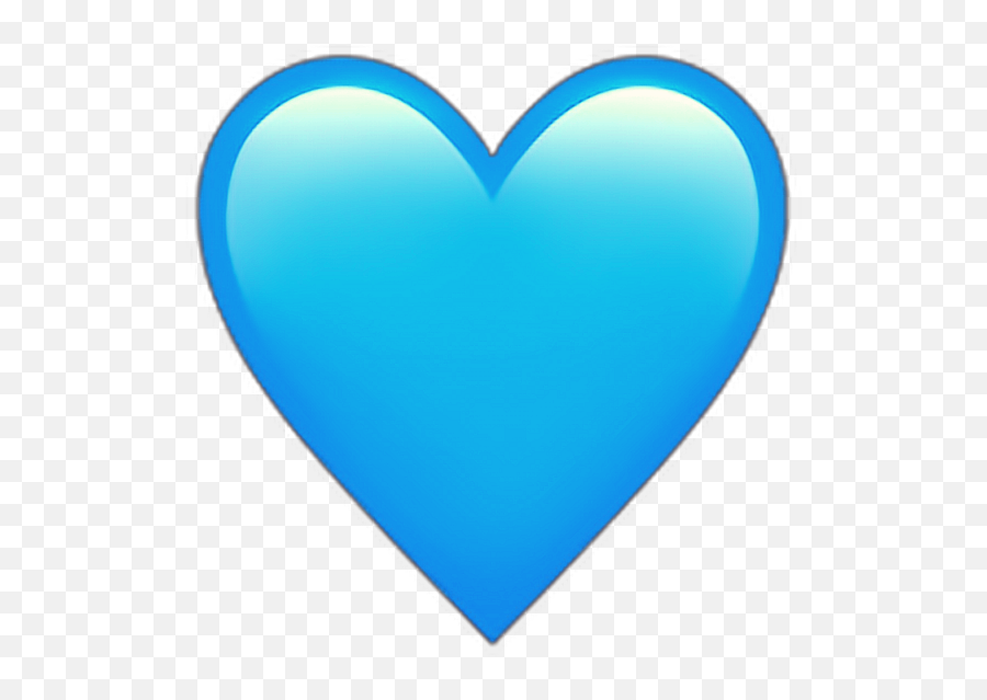 Blue Hearts Emoji - Iphone Blue Heart Emoji,Two Hearts Emoji