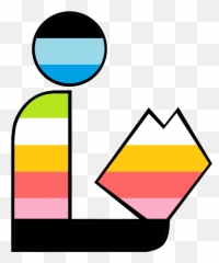 Queer Pride Library Logo - Graphic Design Emoji