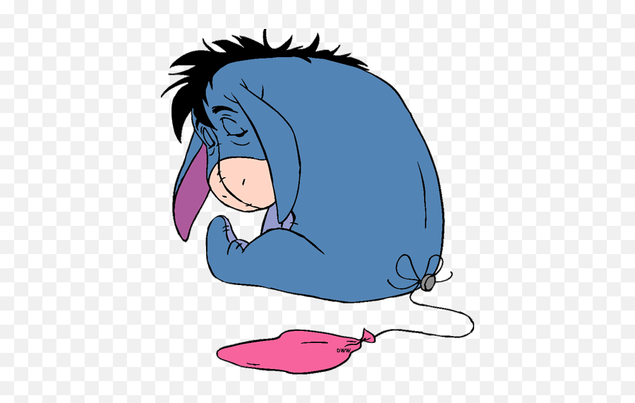 Pin - Eeyore Sad Clipart Emoji,Eeyore Emoji