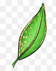 Trending Green Leaf Stickers - Clip Art Emoji