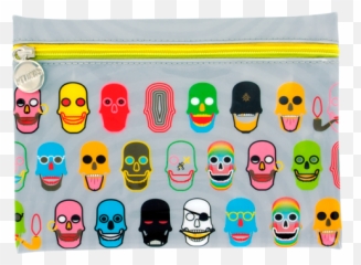 Cosmetic bag - Akademik Blue Owl Smiley Emoji