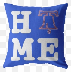 Philly Vs - Cushion Emoji,Blue Emoji Pillow