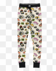 I Just Rolled Out of Bed - Sushi Womenu0027s Legging LazyOne Pajamas Emoji