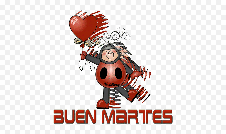 Lindas Imagenesgifs Con Lindos Mensajes De Feliz Martes - Feliz Martes Con Mariquitas Emoji,Emoticones De Whatsapp Para Copiar Y Pegar