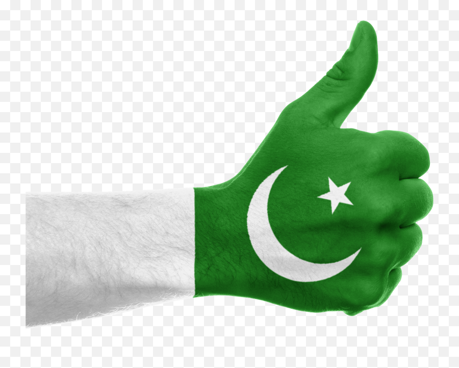 Pakistan Flag Hand Thumbs Up 641446 - Pakistan Flag Hand Png Emoji,Pakistan Emoji