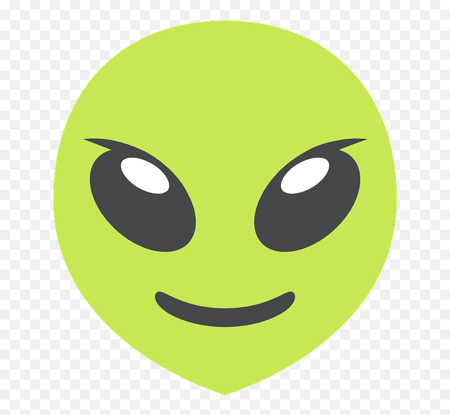 Alien Emoji Clipart - Gringo Emoji,Ufo Emoji