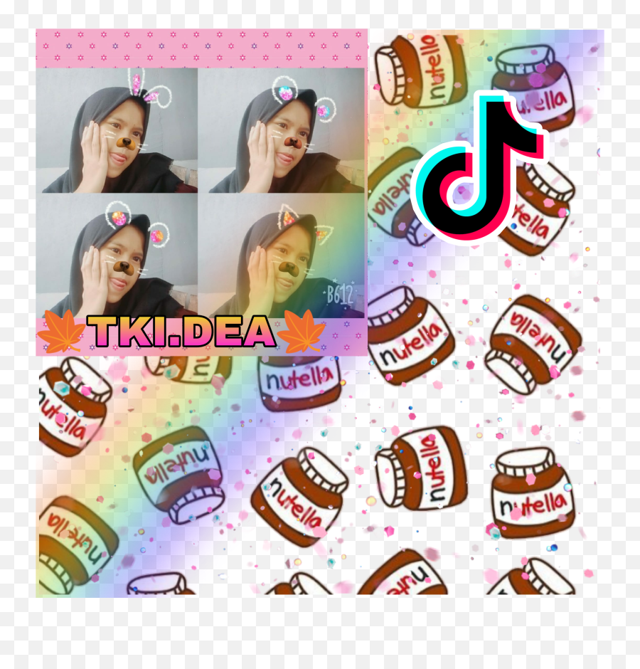 Eek Sticker By Shesachannel01 - Love Nutella Emoji,Eek Emoji