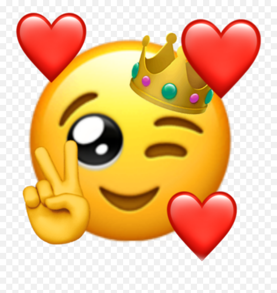 Emoji Queen Sticker - Transparent Background Simp Emoji,Emoji Queen