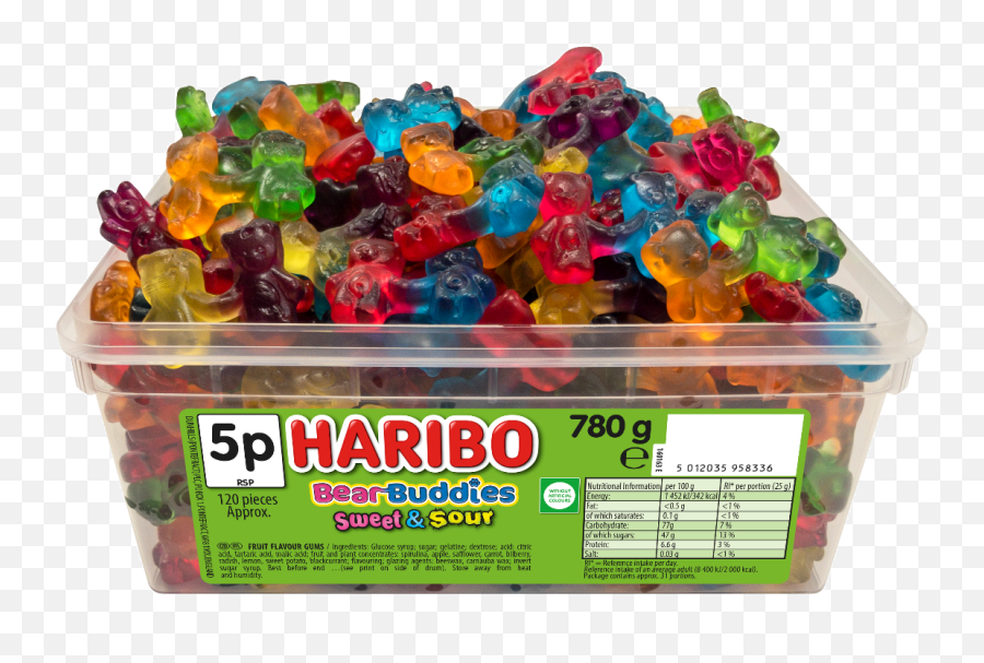 Haribo 5p Bear Buddies Sweet U0026 Sour - Sweet And Sour Haribo Bears Emoji,Radish Emoji