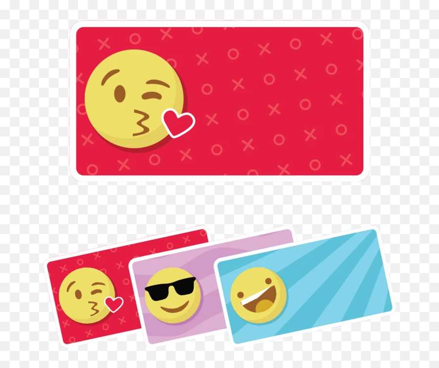 Colour Book Labels - Happy Emoji,Fridge Emoji