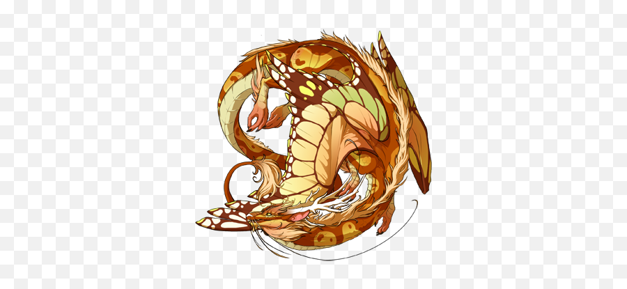 Autumn Baby Find A Dragon Flight Rising - Dragon Emoji,Emoji Tiger And Shrimp