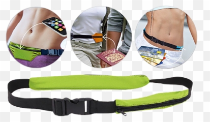 2 - Pack Tekno Smart Belts with Pockets Assorted Colors Neoprene Emoji