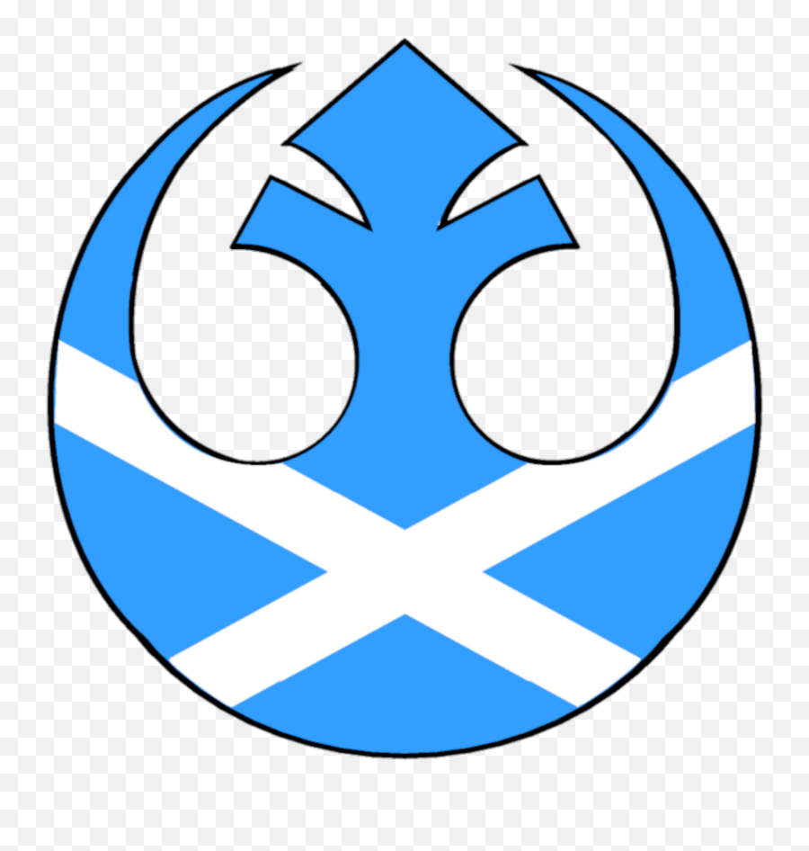 Starwars Scottish Rebelalliance - Emblem Emoji,Scottish Emoji