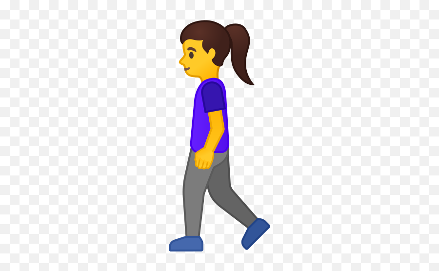 Woman Walking Emoji - Woman Walking Emoji,Walking Emoji